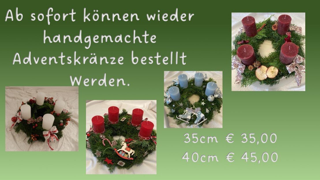 Adventkranzbestellung